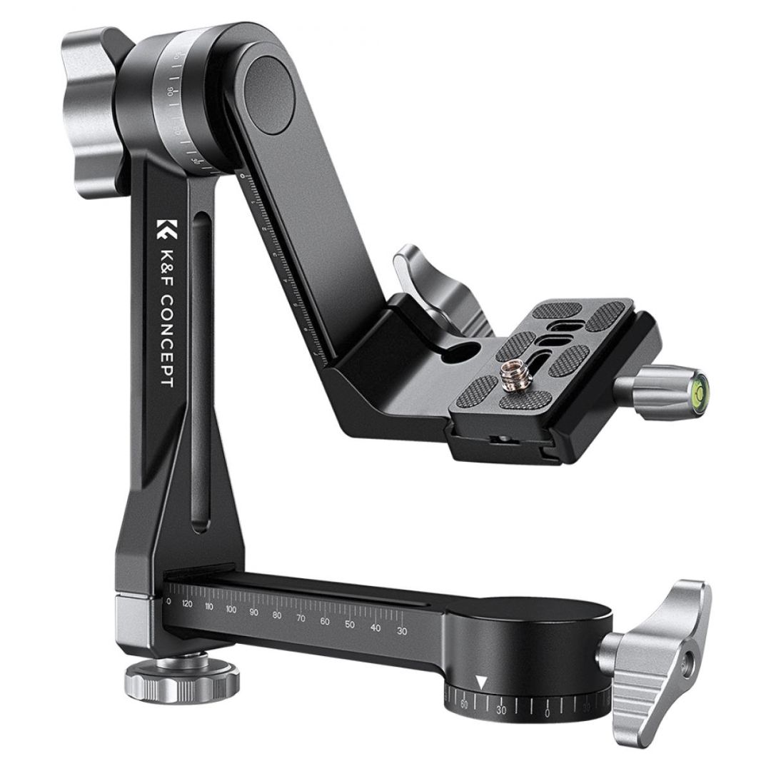 K&F Concept Tripod Gimbal Head CNC Aluminium KF31.052 - 1